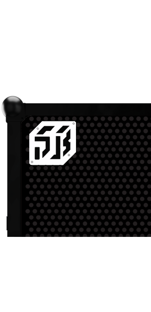 Plain foil for Soundboks 2 Logo